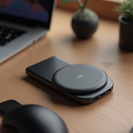 15W Wireless Charger on desk